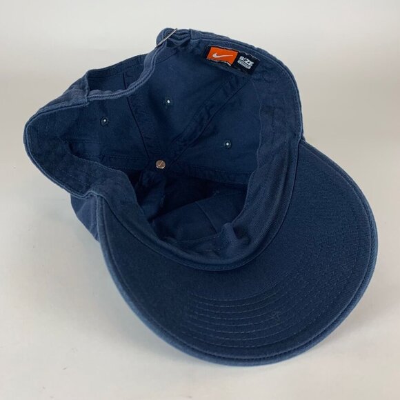 Nike Heritage86 Navy Blue Relaxed Fit Strapback Adjustable Hat - Picture 4 of 5